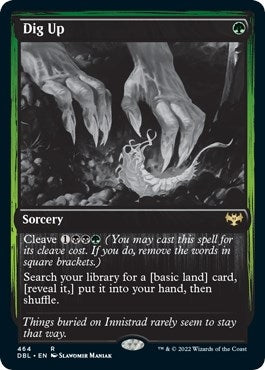 Dig Up (464) [DBL] - MTG Single