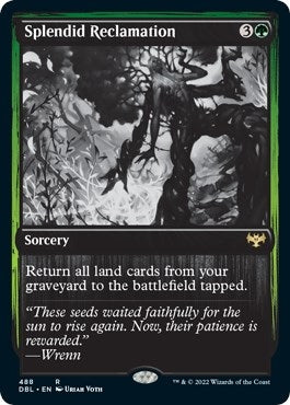 Splendid Reclamation (488) [DBL] - MTG Single