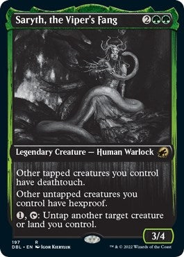 Saryth the Viper’s Fang (197) [DBL] - MTG Single