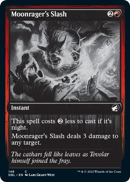 Moonrager’s Slash (148) [DBL] - MTG Single
