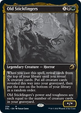 Old Stickfingers (234) [DBL] - MTG Single