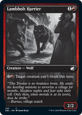 Lambholt Harrier (145) [DBL] - MTG Single