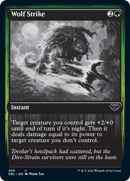 Wolf Strike (495) [DBL] - MTG Single
