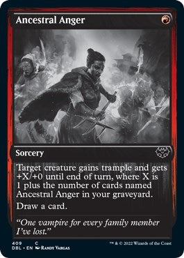 Ancestral Anger (409) [DBL] - MTG Single