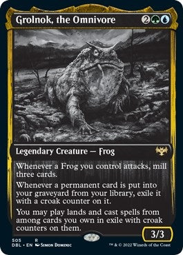 Grolnok the Omnivore (505) [DBL] - MTG Single