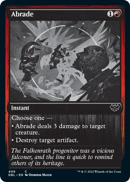 Abrade (406) [DBL] - MTG Single
