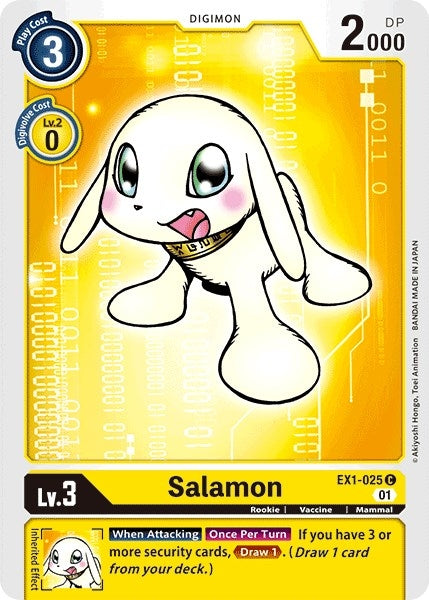 Salamon (1025) [EX01] - Digimon Card Game Single
