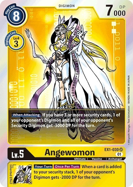 Angewomon (1030) [EX01] - Digimon Card Game Single