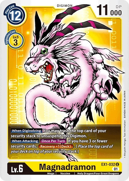 Magnadramon (1032) [EX01] - Digimon Card Game Single