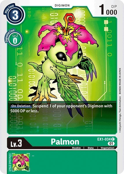 Palmon (1034) [EX01] - Digimon Card Game Single