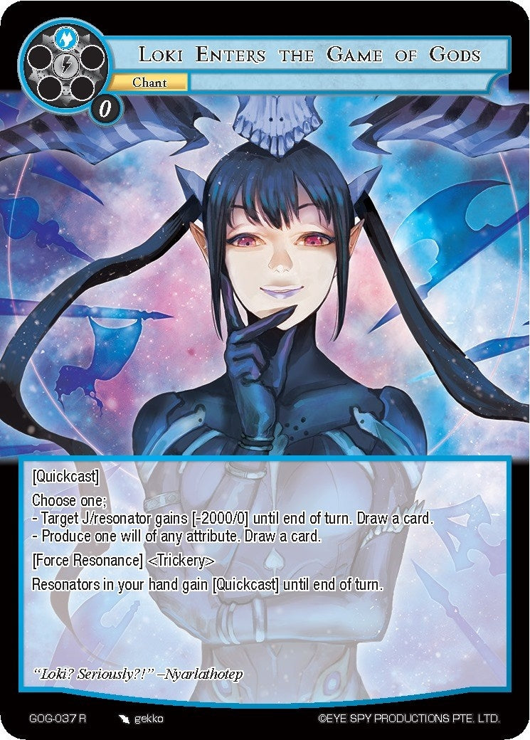 Loki Enters the Game of Gods (37) [GOG] - Force of Will Single