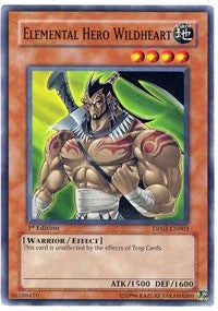 Elemental Hero Wildheart (3003) (DP03) - YuGiOh Single