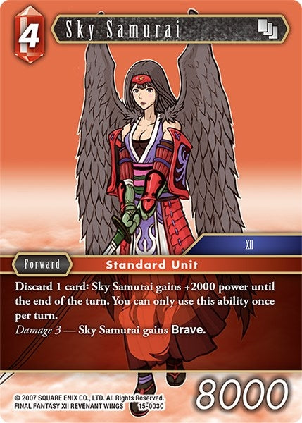 Sky Samurai (15) [15] - Final Fantasy TCG Single