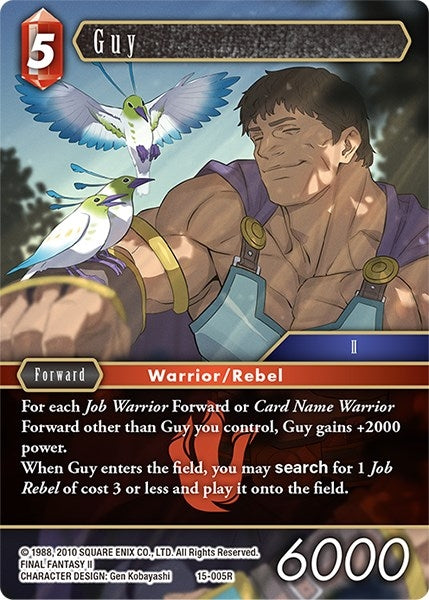 Guy (15) [15] - Final Fantasy TCG Single