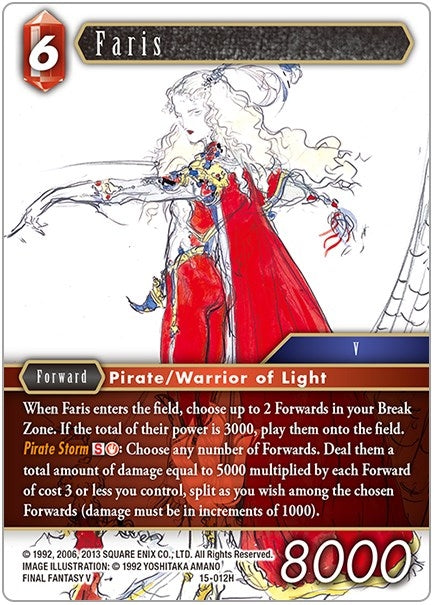 Faris (15) [15] - Final Fantasy TCG Single