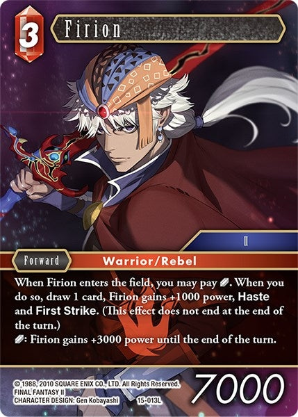 Firion (15) [15] - Final Fantasy TCG Single