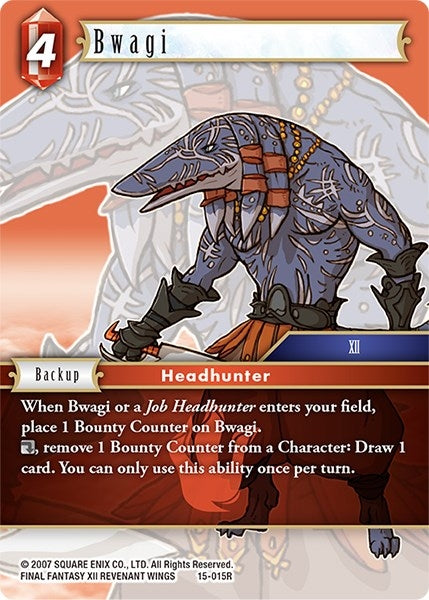 Bwagi (15) [15] - Final Fantasy TCG Single