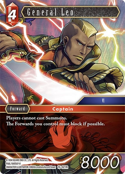 General Leo (15) [15] - Final Fantasy TCG Single