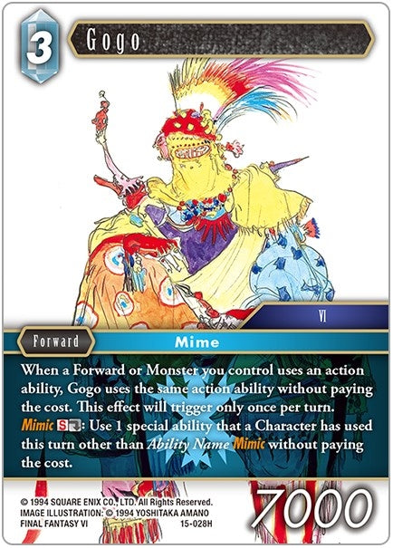 Gogo (15) [15] - Final Fantasy TCG Single