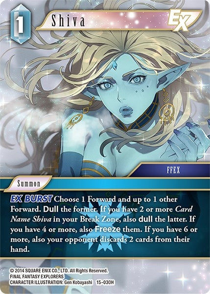 Shiva EX (15) [15] - Final Fantasy TCG Single
