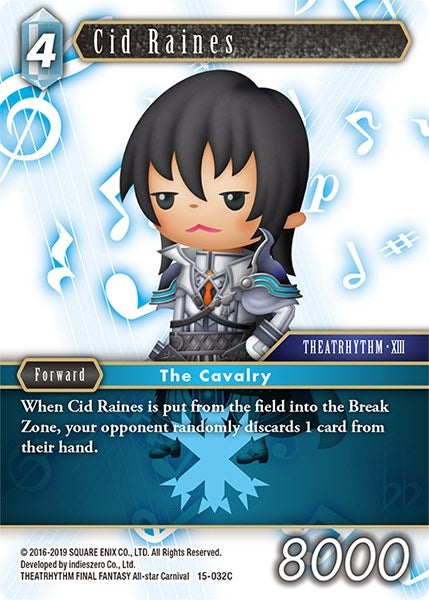 Cid Raines (15) [15] - Final Fantasy TCG Single