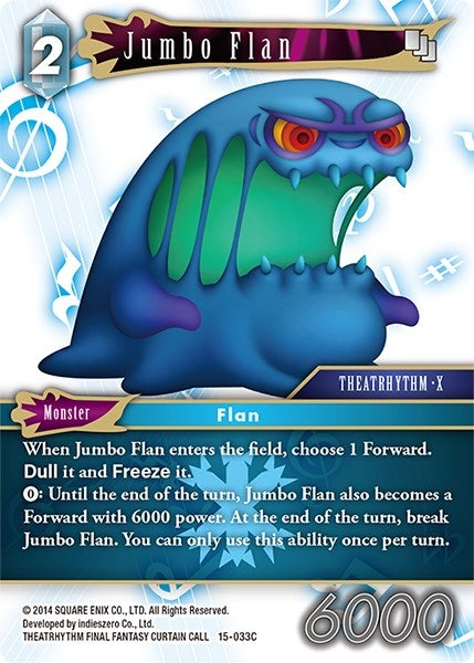 Jumbo Flan (15) [15] - Final Fantasy TCG Single