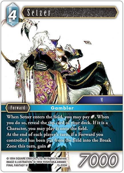 Setzer (15) [15] - Final Fantasy TCG Single