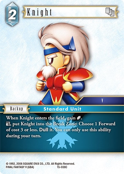 Knight (15) [15] - Final Fantasy TCG Single