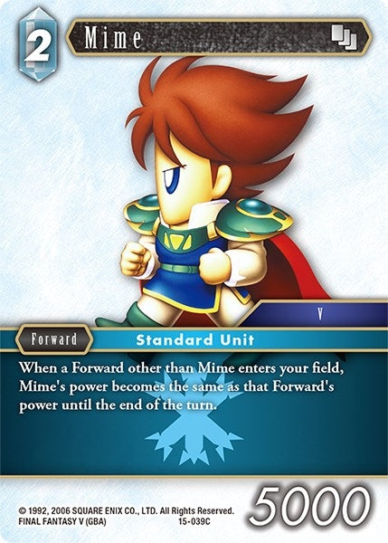 Mime (15) [15] - Final Fantasy TCG Single