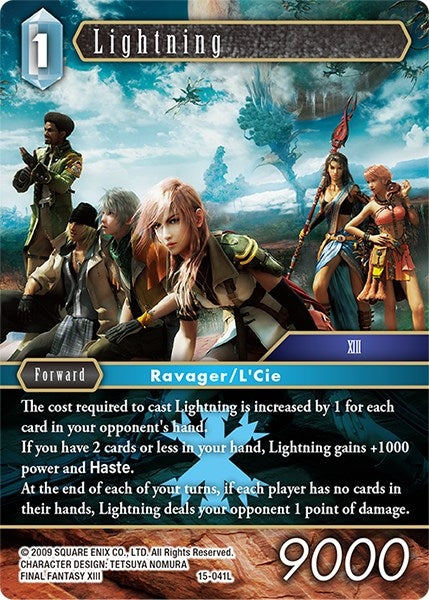 Lightning (15) [15] - Final Fantasy TCG Single