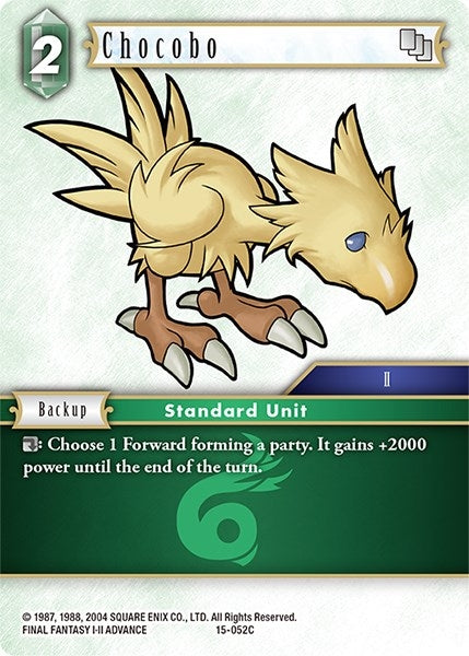 Chocobo (15) [15] - Final Fantasy TCG Single