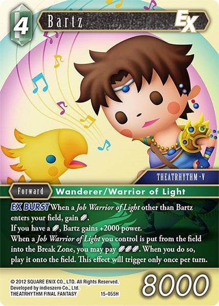 Bartz EX (15) [15] - Final Fantasy TCG Single