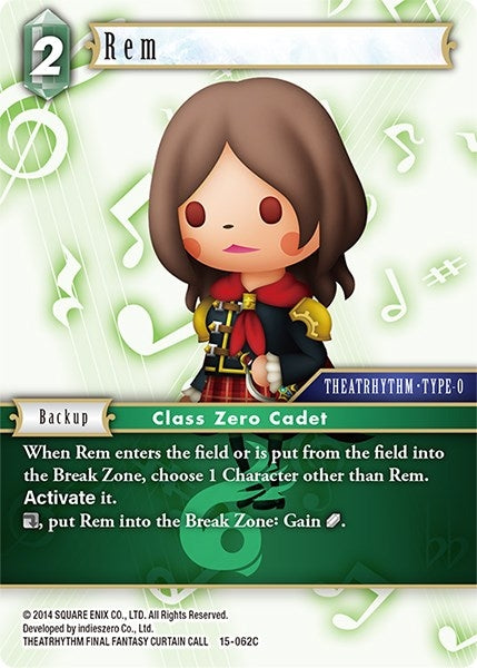 Rem (15) [15] - Final Fantasy TCG Single