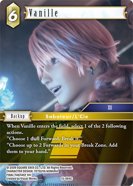 Vanille (15) [15] - Final Fantasy TCG Single