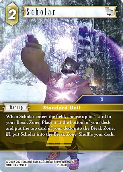 Scholar (65) (15) [15] - Final Fantasy TCG Single