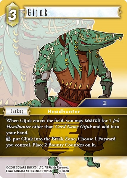 Gijuk (15) [15] - Final Fantasy TCG Single