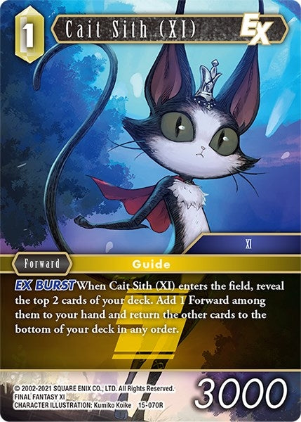 Cait Sith (XI) EX (15) [15] - Final Fantasy TCG Single