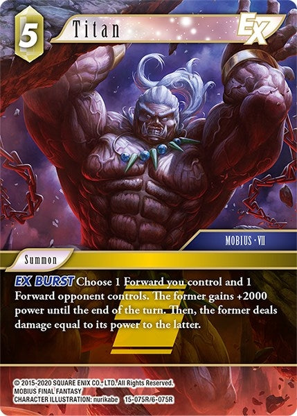Titan EX (15) [15] - Final Fantasy TCG Single