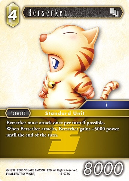 Berserker (15) [15] - Final Fantasy TCG Single