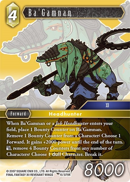 Ba’Gamnan (15) [15] - Final Fantasy TCG Single