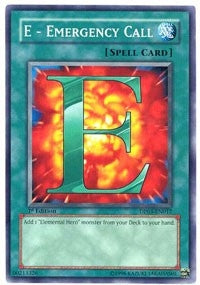 E - Emergency Call (3017) (DP03) - YuGiOh Single