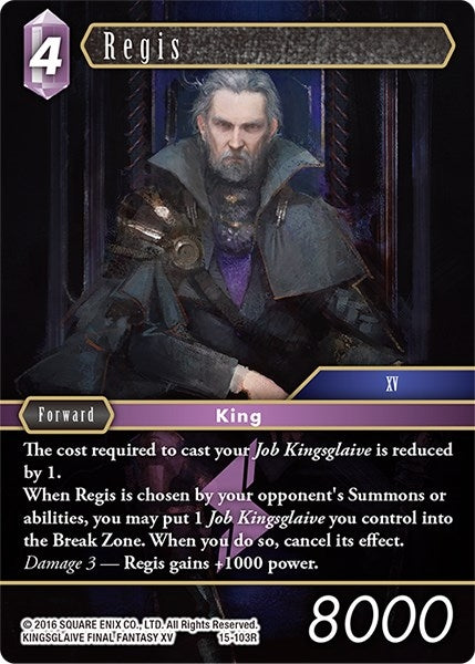Regis (15) [15] - Final Fantasy TCG Single