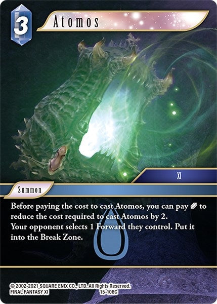 Atomos (15) [15] - Final Fantasy TCG Single