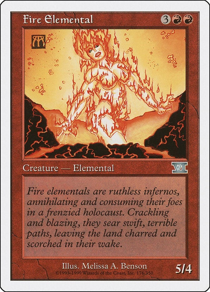 Fire Elemental (176) [6ED] - MTG Single