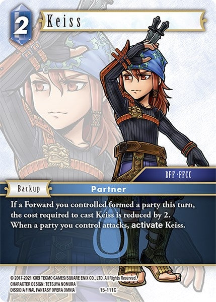 Keiss (15) [15] - Final Fantasy TCG Single