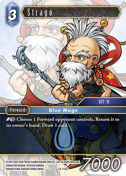 Strago (15) [15] - Final Fantasy TCG Single