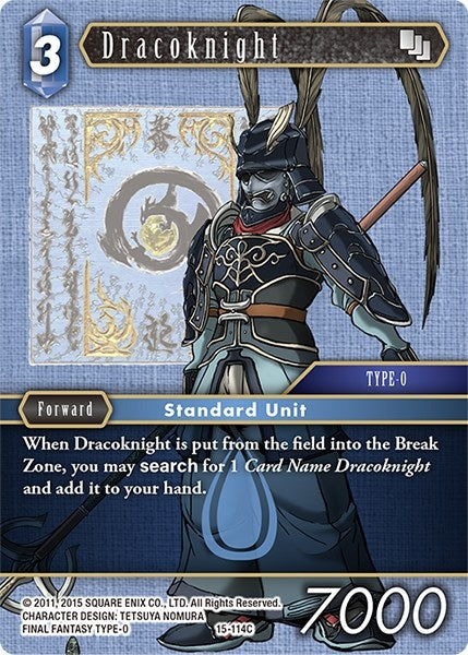 Dracoknight (15) [15] - Final Fantasy TCG Single