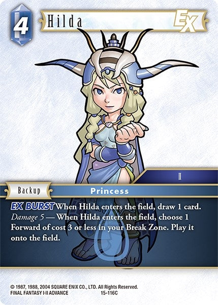 Hilda EX (15) [15] - Final Fantasy TCG Single