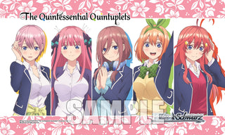 Weiss Schwarz Preorder Stitched Playmat - The Quintessential Quintuplets - Playmats Sealed