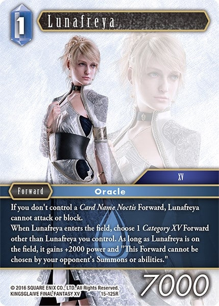 Lunafreya (15) [15] - Final Fantasy TCG Single